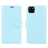 Huawei Y5P      Pu Wallet Case    [Lightblue]