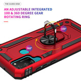 Huawei Y6p      Military Armour Case    Black