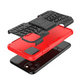 Apple iPhone 11 Pro Max Heavy Duty Case Red