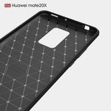 Huawei Mate 20X      Carbon Fibre Case    Grey