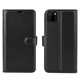 Huawei Y5P      Pu Wallet Case    [Black]