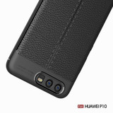 Huawei P10      Leather Texture Case    Navy