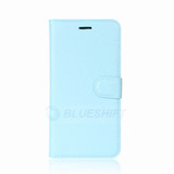 Moto C      Pu Wallet Case    [Lightblue]