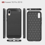 Huawei Y6 Pro 2019      Carbon Fibre Case    Navy