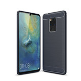Huawei Mate 20X      Carbon Fibre Case    Navy