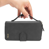 Apple iPhone 12 Mini Deluxe Zipper Case Black