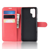 Huawei P30 Pro      Pu Wallet Case    [Red]