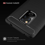 Huawei Mate 20      Carbon Fibre Case    Navy