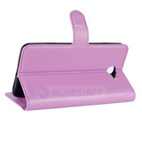 Huawei Y7      Pu Wallet Case    [Purple]