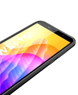 Huawei Y5p      Leather Texture Case    Black