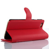 Iphone 5/5S/Se(1St Gen)      Pu Wallet Case    [Red]
