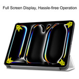 Apple iPad Pro 11" (M4, 2024)    Designer Tri-Fold Case    LazyCat