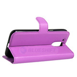 Moto G4/G4Plus      Pu Wallet Case    [Purple]