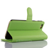 Iphone 5/5S/Se(1St Gen)      Pu Wallet Case    [Green]