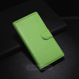 Iphone 5/5S/Se(1St Gen)      Pu Wallet Case    [Green]