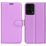 Moto G24      Pu Wallet Case    [Purple]