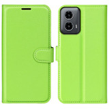 Moto G34      Pu Wallet Case    [Green]
