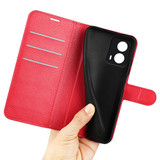 Moto G24      Pu Wallet Case    [Red]