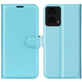 Moto G24      Pu Wallet Case    [Lightblue]