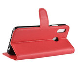 Huawei Nova 3I      Pu Wallet Case    [Red]