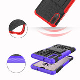 Huawei P20      Heavy Duty Case    Red