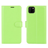 Huawei Y5P      Pu Wallet Case    [Green]