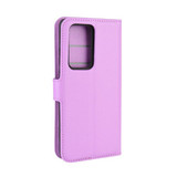 Huawei P40 Pro      Pu Wallet Case    [Purple]