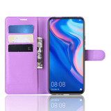 Huawei Y9 Prime 2019      Pu Wallet Case    [Purple]