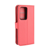 Huawei P40 Pro Plus      Pu Wallet Case    [Red]