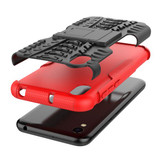 Huawei Y5 2019      Heavy Duty Case    Red