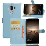 Huawei Mate 9      Pu Wallet Case    [Lightblue]