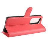 Huawei P40 Pro      Pu Wallet Case    [Red]