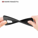 Huawei Mate 20 Pro      Leather Texture Case    Grey