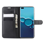 Huawei P40      Pu Wallet Case    [Black]