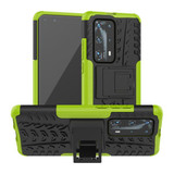 Huawei P40 Pro      Heavy Duty Case    Green