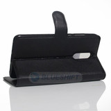 Huawei Mate 9 Pro      Pu Wallet Case    [Black]