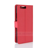 Huawei P10      Pu Wallet Case    [Red]