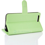 Huawei P10      Pu Wallet Case    [Green]