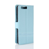 Huawei P10 Lite      Pu Wallet Case    [Lightblue]