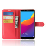 Huawei Nova 2 Lite      Pu Wallet Case    [Red]