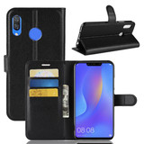 Huawei Nova 3I      Pu Wallet Case    [Black]