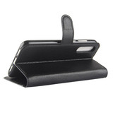 Huawei P20 Pro      Pu Wallet Case    [Black]