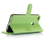 Huawei Nova Lite      Pu Wallet Case    [Green]