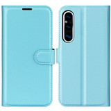Sony Xperia 1 V      Pu Wallet Case    [Lightblue]