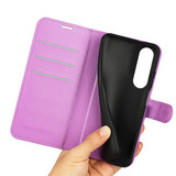 Sony Xperia 1 V      Pu Wallet Case    [Purple]