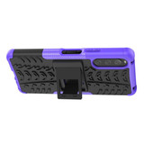 Sony Xperia 10 IV      Heavy Duty Case    Purple