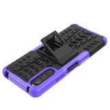 Sony Xperia 10 IV      Heavy Duty Case    Purple