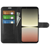 Sony Xperia 5 Iv      Pu Wallet Case    [Black]