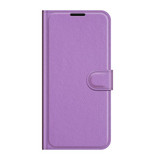 Vodafone Smart E11      Pu Wallet Case    [Purple]
