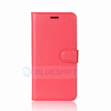 Vodafone Smart V8      Pu Wallet Case    [Red]